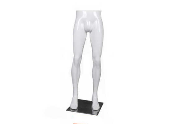 Man's Lower Body Shop Display Mannequin Dummy For Displaying Clothes White Color supplier