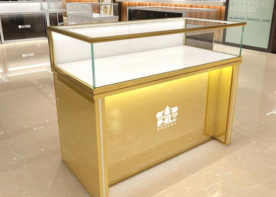 Shopping Mall / Retail Jewelry Store Showcases Display Cabinet OEM / ODM Design supplier
