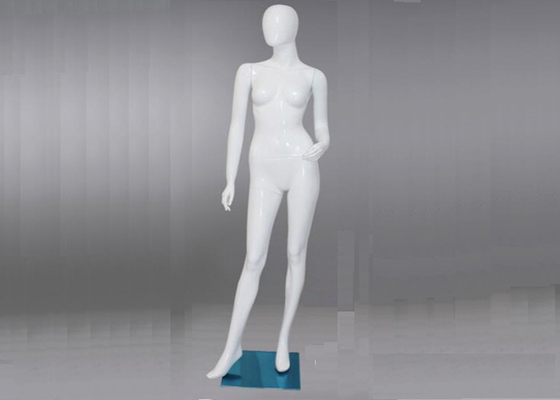 Standing Pose Women Shop Display Mannequin For Store Window Display With Egg Face supplier