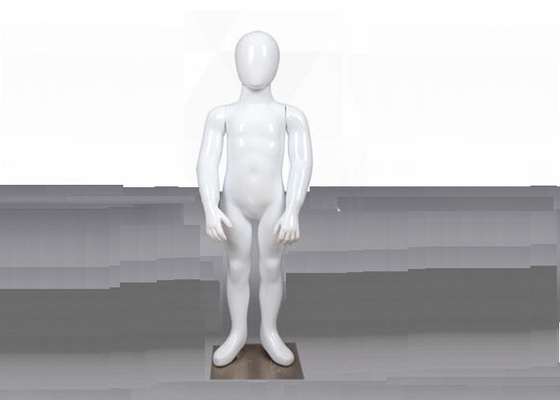 Fiberglass Full Body Child Display Mannequin With Egg Face 8-12 Age Grades supplier