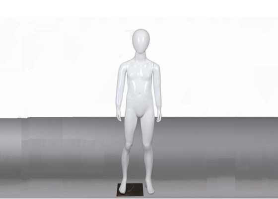 White Color Full Body Child Mannequins For Kids Clothing Displays Fashion Design supplier