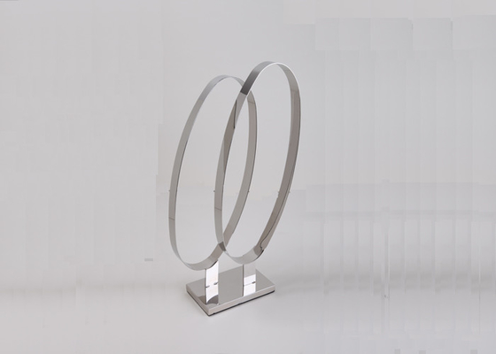 Mirror Finished Stainless Steel Metal Belt Display Stand / Belt Display Hanger supplier