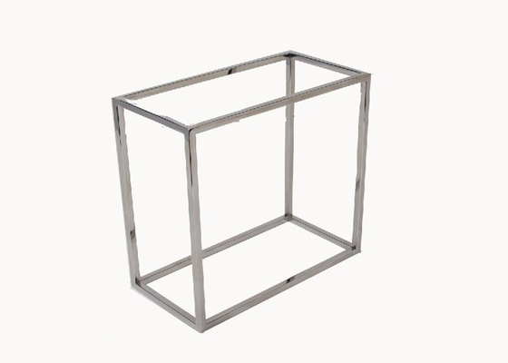Square Tube Metal Shop Display Props For Tie / Shoes / Scarf Retail Store supplier