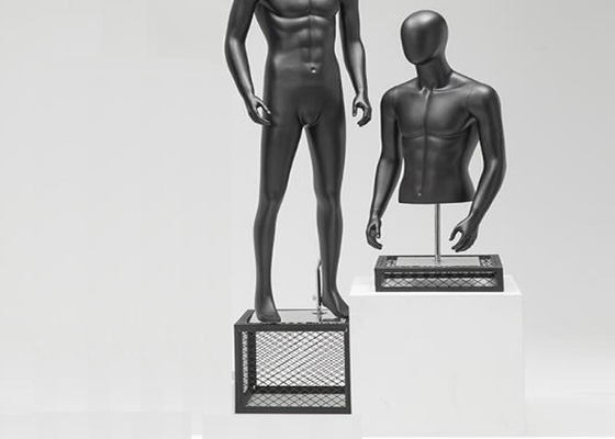 Wire Metal Garment Shop Display Stands For Mannequins / Clothes Displaying supplier