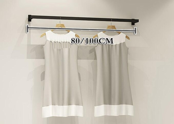 ODM Service Light Weight Clothes Display Stand  , Garment Display Stands With Special Shape Section supplier