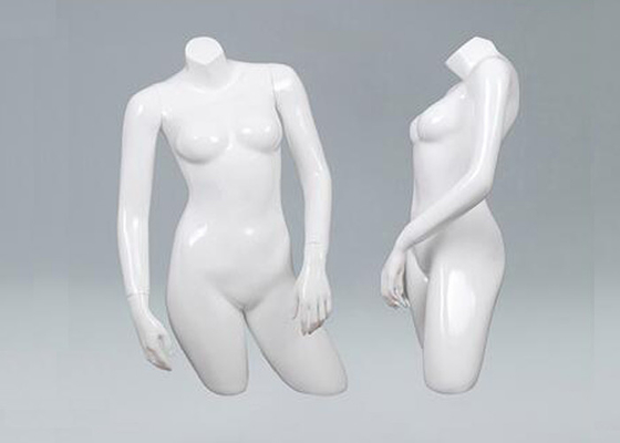 Glossy Female Upper Boday Shop Display Mannequin 100% FRP Unbreakable supplier