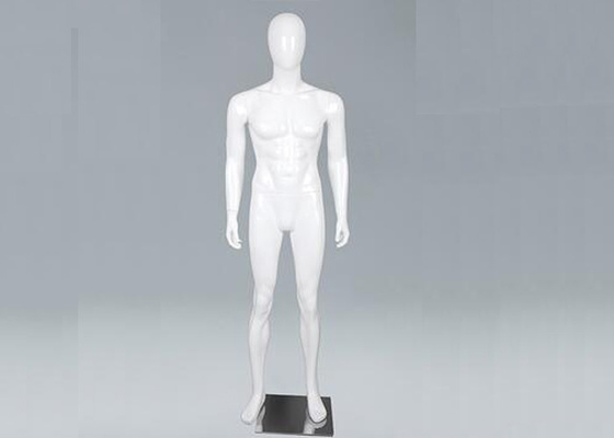 Fiberglass Male Standing / Seating Full Body Mannequin For Clothes Shop supplier