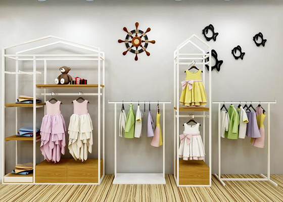 Free Design Exported Quality Clothes Display Stand Children's Clothing Cutie Display supplier