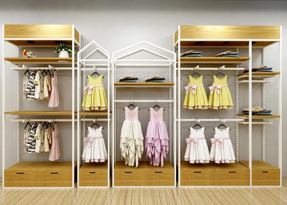 Free Design Exported Quality Clothes Display Stand Children's Clothing Cutie Display supplier